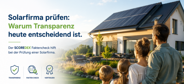 Warum die Prüfung von Solarfirmen immer wichtiger wird – und wie Verbraucher Risiken frühzeitig erkennen können