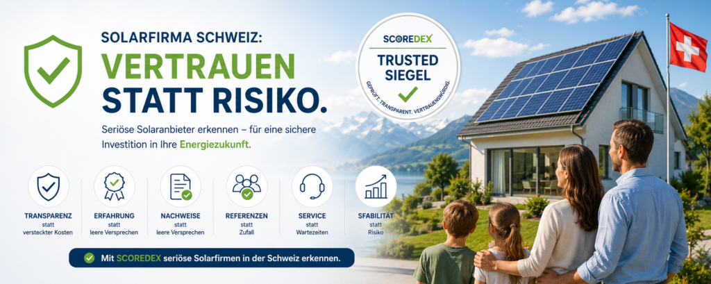 Wie erkenne ich eine seriöse Solarfirma in der Schweiz?